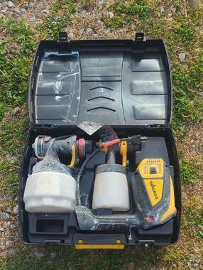 Wagner HVLP Paint Sprayer Kit in Yellow and Black